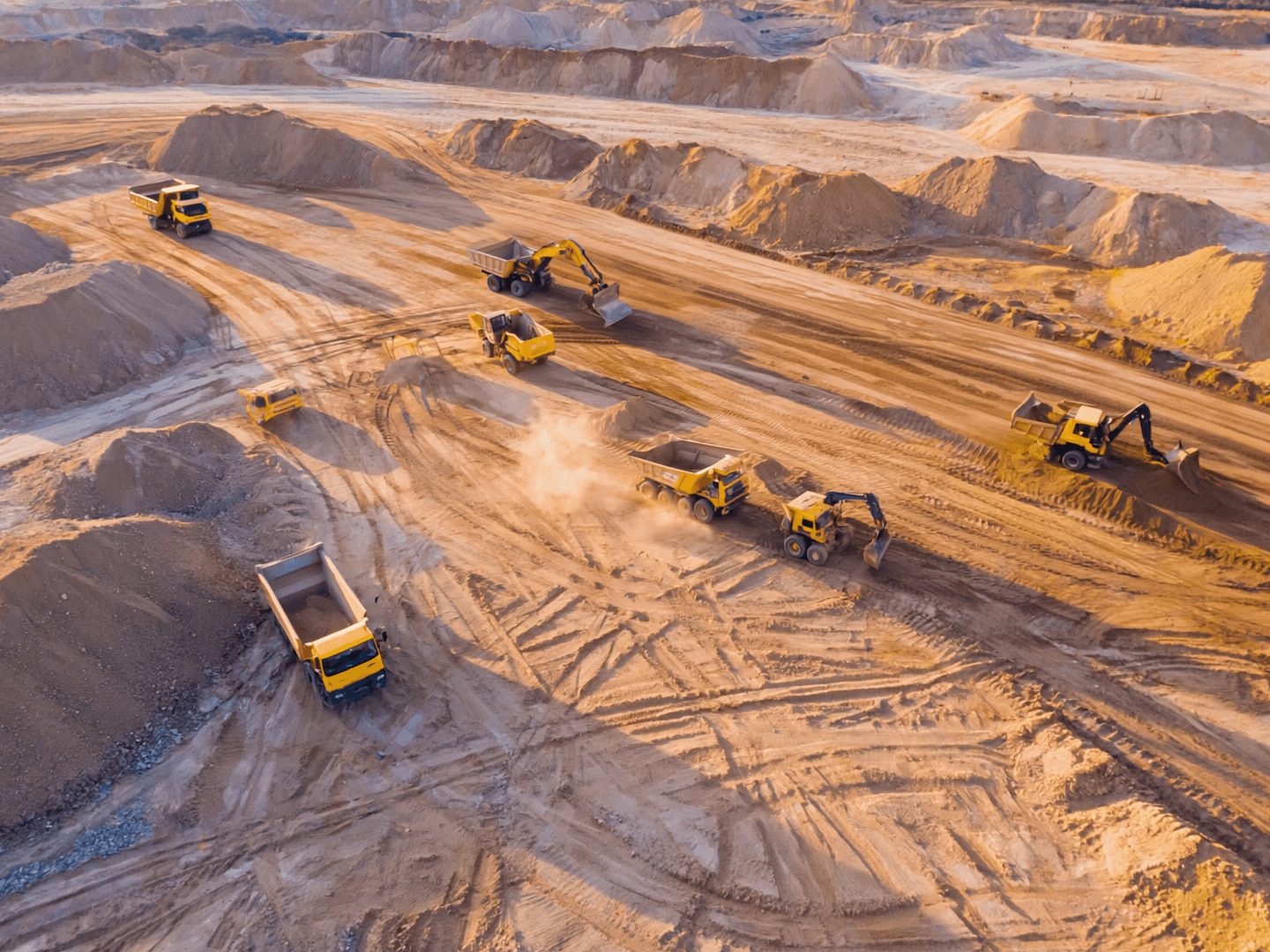 Earthwork and material hauling